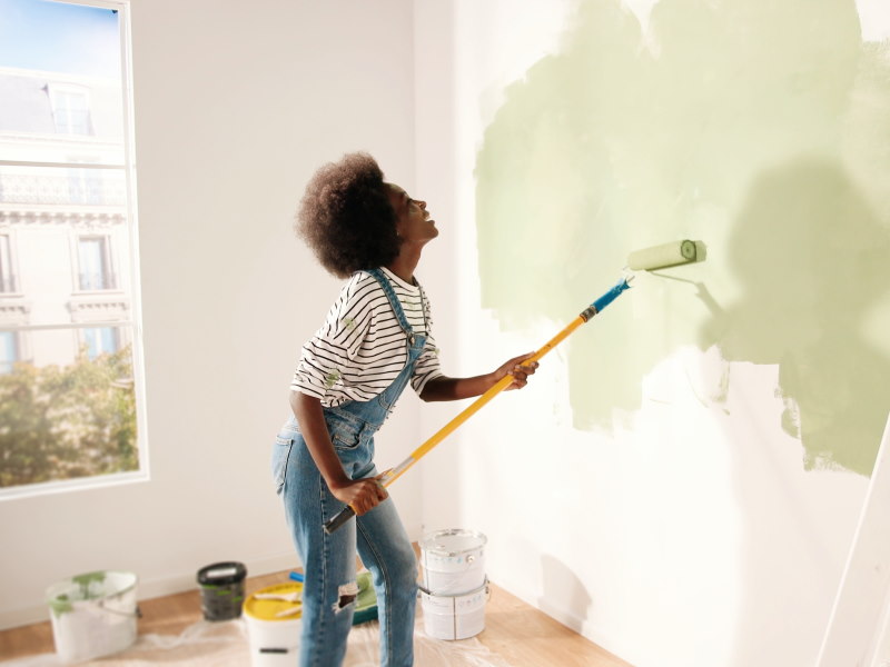 Protéger vos sols lors d'une rénovation de murs (carrelage ou peinture)