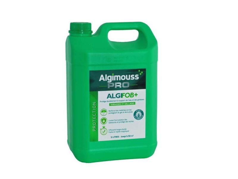 Étape 3 : J'applique l'imperméabilisant eau et graisses ALGIFOB+