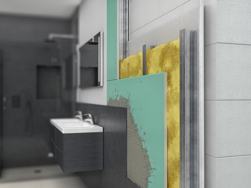 Optionnel : isolation sous plaques