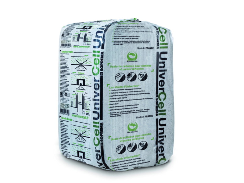 Le chantier et la solution bio-sourcée Univercell