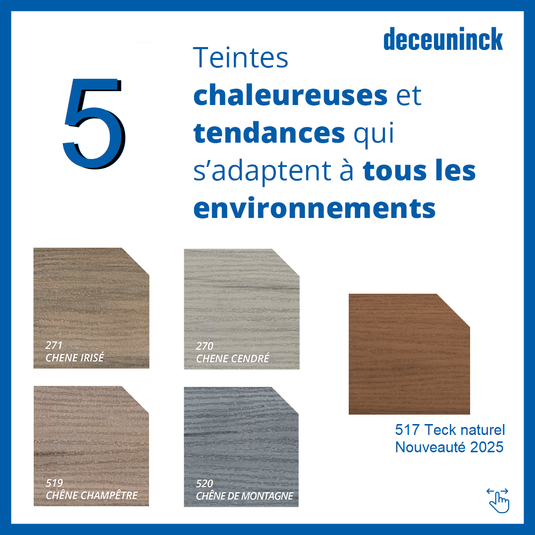 teintes lames twinson click